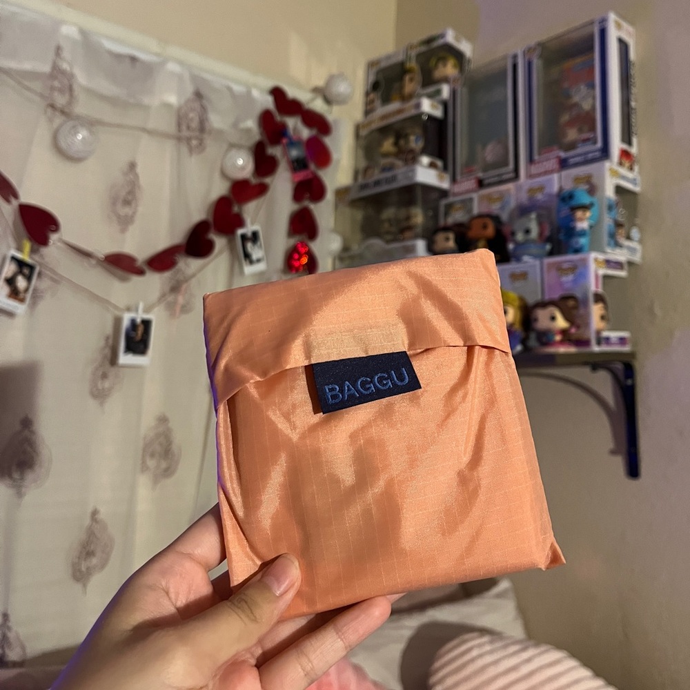 Baggu standard pink salt reusable 💗✨ (sold)